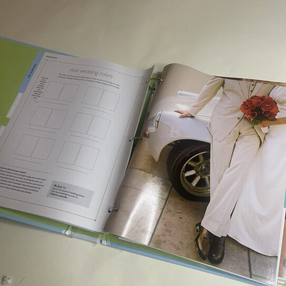 The Knot Ultimate Wedding Planner Organizer [binder edition] by Carley Roney - Picture 2 of 5